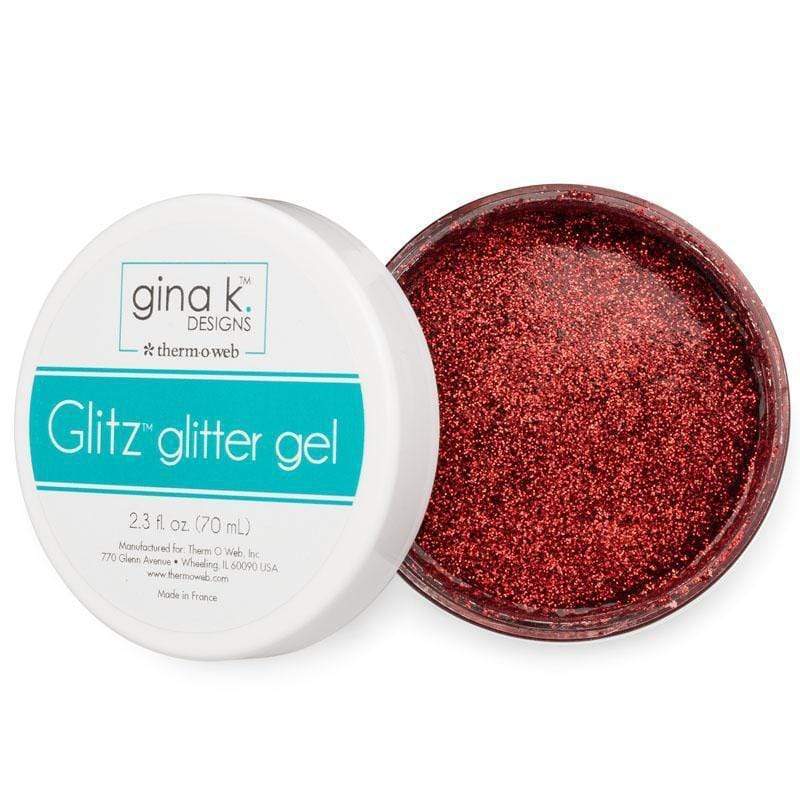 Therm O Web Gina K. Designs Glitz Glitter Gel, Red Velvet 18134