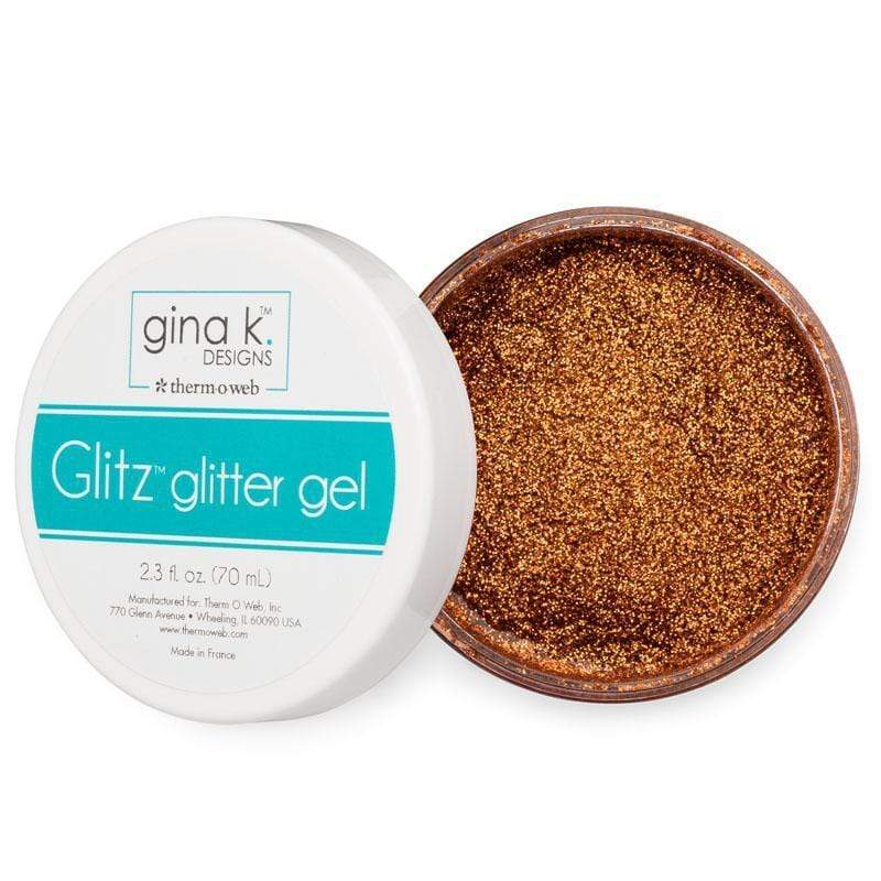 Therm O Web Gina K. Designs Glitz Glitter Gel, Sweet Mango 18135
