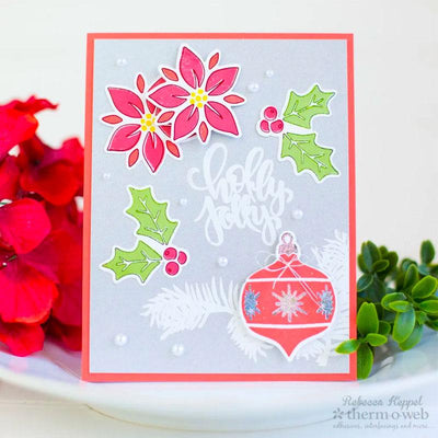 Therm O Web Gina K. Designs StampnFoil Foil-Mates Detail Sheets, Holly Jolly 18117