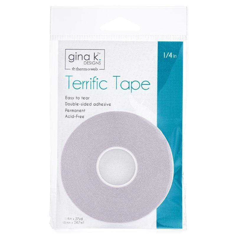 Therm O Web Gina K. Designs Terrific Tape, 1/4" 18115