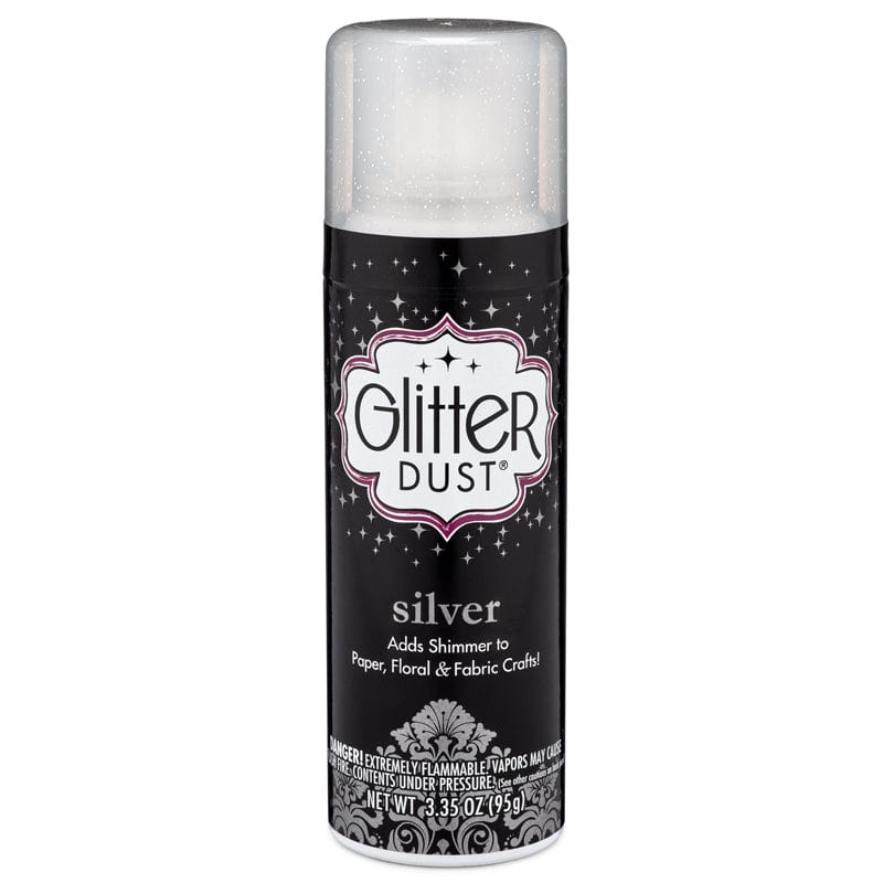 Therm O Web Glitter Dust Ultra Fine Glitter Spray, Silver 3102