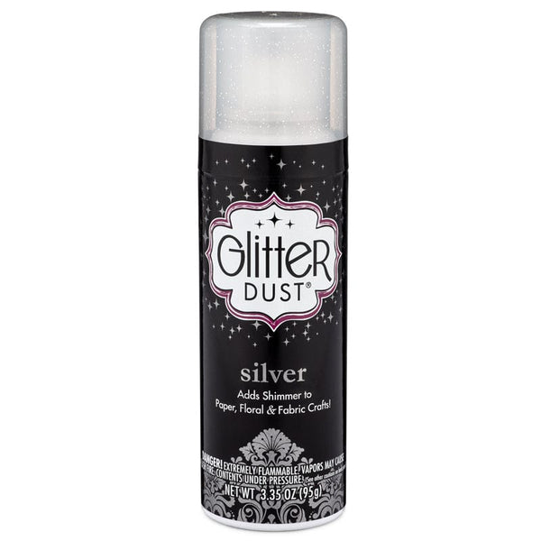 Glitter Dust Ultra Fine Spray Silver 3.39 oz