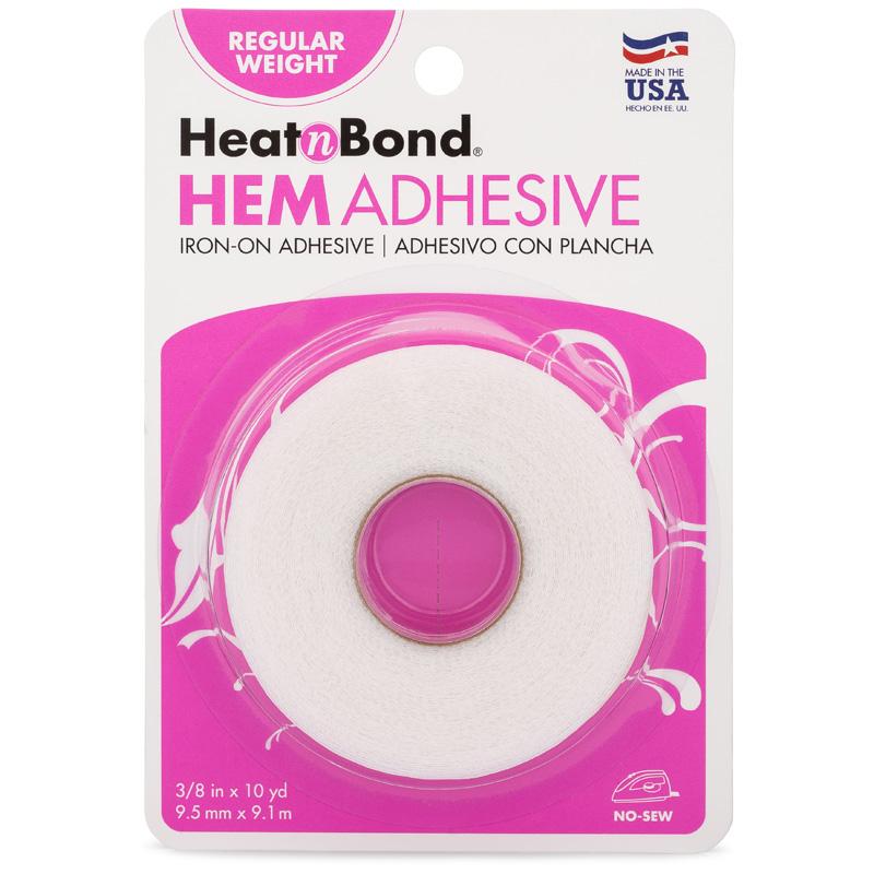 Therm O Web HeatnBond Hem Regular Weight Iron-On Adhesive Tape, 3/8 in x 10 yds 3722