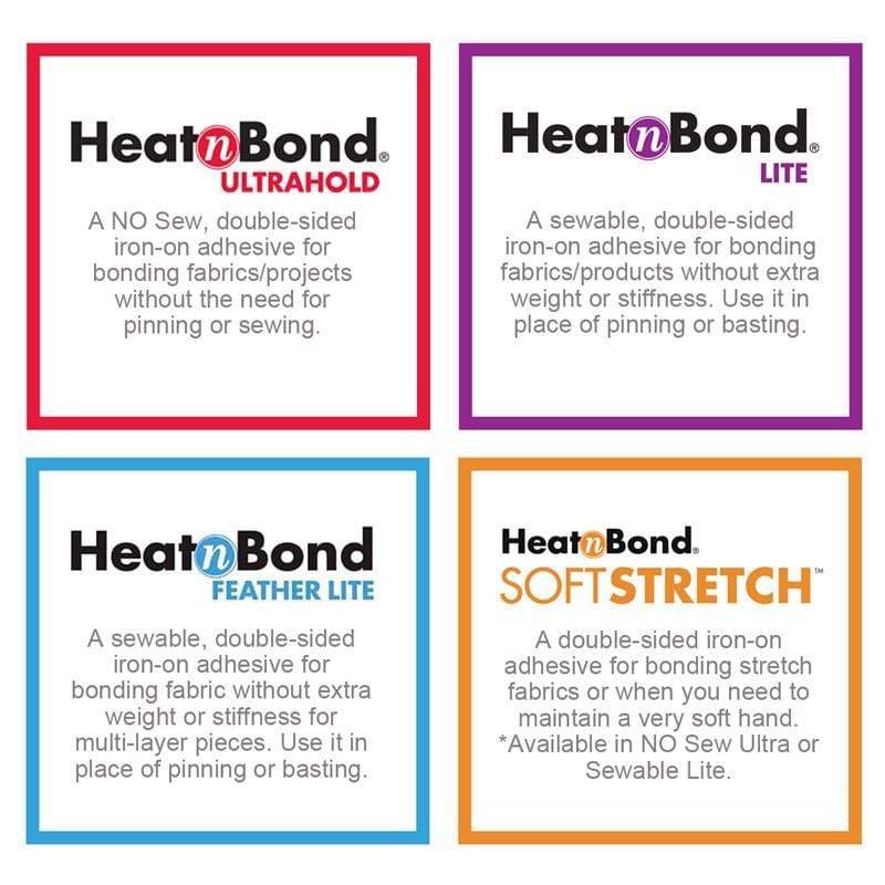 HeatnBond UltraHold Iron-On Adhesive Pack, 17 in x 1 yd
