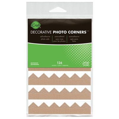 Therm O Web iCraft Decorative Photo Corners, Kraft 3863