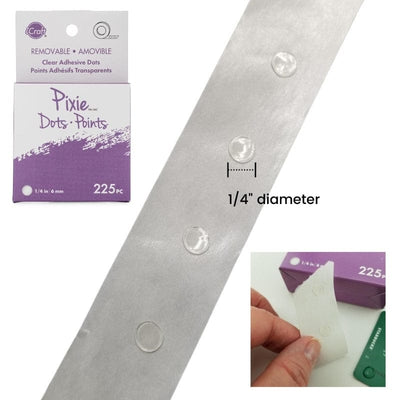 Therm O Web iCraft Removable Pixie Dots Adhesive, 225 count 3398