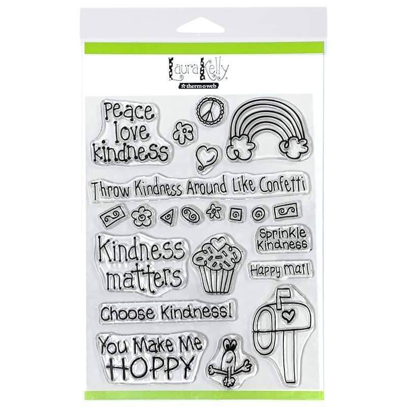 Therm O Web Laura Kelly Clear Stamp Set, Kindness On Purpose 18177