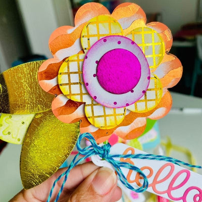 Therm O Web Laura Kelly Foil Transfer Sheets, Flamingo Pink 18185