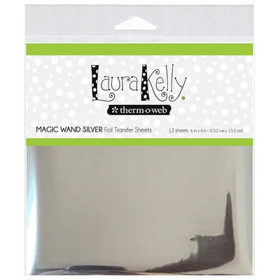 Therm O Web Laura Kelly Foil Transfer Sheets, Magic Wand Silver 18186