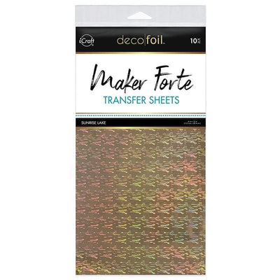 Therm O Web Maker Forte Foil Transfer Sheets, Sunrise Lake 19070