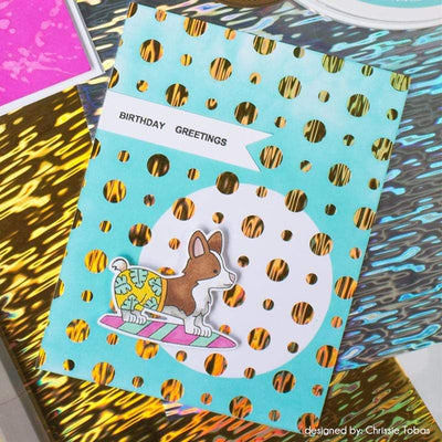 Therm O Web Maker Forte Foil Transfer Sheets, Sunrise Lake 19070