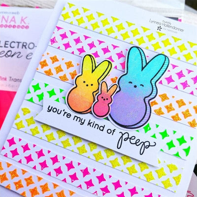 Therm O Web Rina K. Designs Neon Enamel Transfer Sheets, Screamin' Green 18162