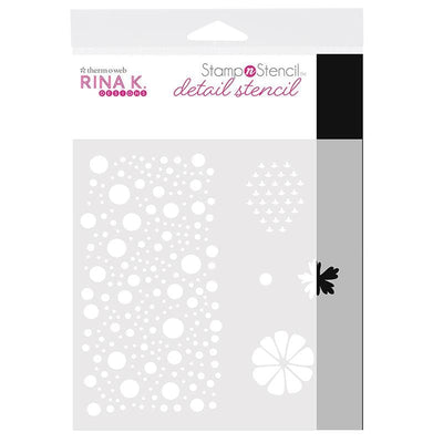 Therm O Web Rina K. Designs StampnStencil Detail Stencil, Sending Sunshine 18156