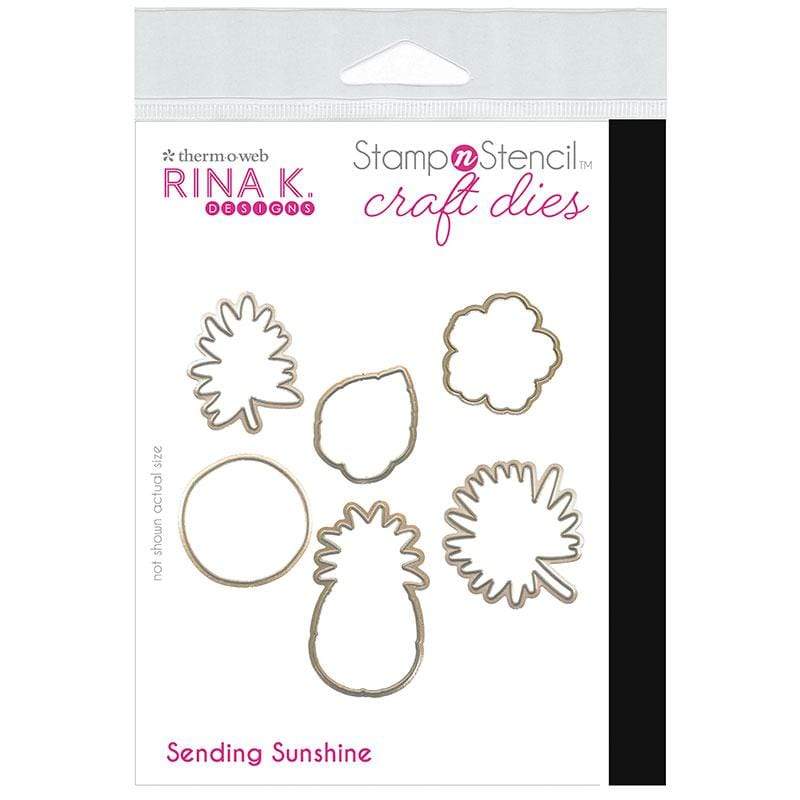 Therm O Web Rina K. Designs StampnStencil Die Set, Sending Sunshine 18160